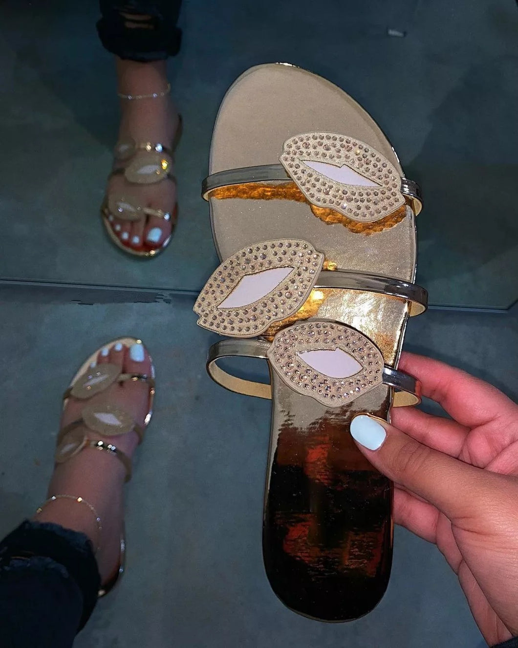 LipsBabii “Signature” Sandals